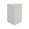 Triangle Bathroom Storage Cabinet with Adjustable Shelves;  Freestanding Floor Cabinet for Home Kitchen