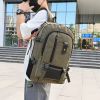 2023 New Outdoor Travel Camping Bag Computer Bag Mountaineering Bag Large Capacity Backpack for Men Canvas High School Backpacks