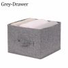 1pc Wardrobe Hanging Storage Bag; Drawer Fabric Closet Storage Organizer Holder