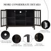 Wooden TV Stand Console Cabinet for 50 Inches TV