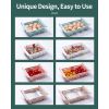 Refrigerator Drawers, Adjustable Storage Shelf Refrigerator Partition Layer Organiser