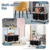 4 Drawers Shelves Rolling Storage Cart Rack