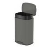 13.2 Gallon Trash Can;  Rectangular Step On Kitchen Trash Can