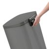 13.2 Gallon Trash Can;  Rectangular Step On Kitchen Trash Can