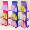 1pc Double-sided Bag Hanging Hanger; Bag Hanging Organizer; Bag Collection Storage Holder 20lbs(MAX)