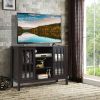 Wooden TV Stand Console Cabinet for 50 Inches TV