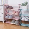 4/5 Tiers Shoe Racks Fabric Shoe Shelf Storage Organizer