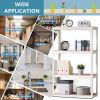 Storage Shelves - 4 Tier Adjustable Garage Storage Shelving;  Heavy Duty Metal Storage Utility Rack Shelf Unit for Warehouse Pantry Closet Kitchen