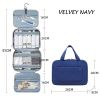 Travel Toiletry Bags with Hanging Hook Waterproof Makeup Cosmetics Bag Orgaziners