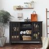 Wooden TV Stand Console Cabinet for 50 Inches TV