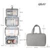 Travel Toiletry Bags with Hanging Hook Waterproof Makeup Cosmetics Bag Orgaziners