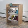 4 Bin Storage End Table Nightstand