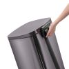 13.2 Gallon Trash Can;  Rectangular Step On Kitchen Trash Can