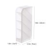 1pc Multi-layer Vertical Pen Organizer Storage For Office School Supplies Cosmetic Brush Storage Box Translucent Pen Storage Holder