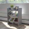 4 Bin Storage End Table Nightstand