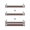 Simple Assembly 10 Tiers Non-woven Fabric Shoe Rack with Handle RT