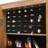 LEDs Mirror Jewelry Cabinet