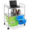 4 Drawers Shelves Rolling Storage Cart Rack