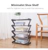 4/5 Tiers Shoe Racks Fabric Shoe Shelf Storage Organizer