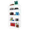 36"W x 16"D x 72"H 5-Shelf Wire Shelving Unit; White