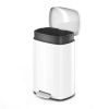 13.2 Gallon Trash Can;  Rectangular Step On Kitchen Trash Can