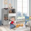 Kids Toy Storage Cabinet Shelf Organizer