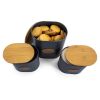 Multiful Piece Essential Houseware Kitchen Storage and Organization Canister Set