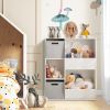 Kids Toy Storage Cabinet Shelf Organizer